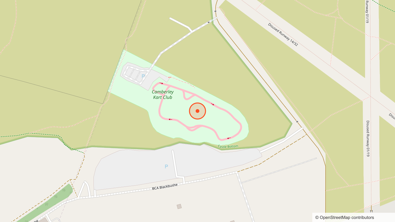 Camberley Kart Club Circuit (Blackbushe)