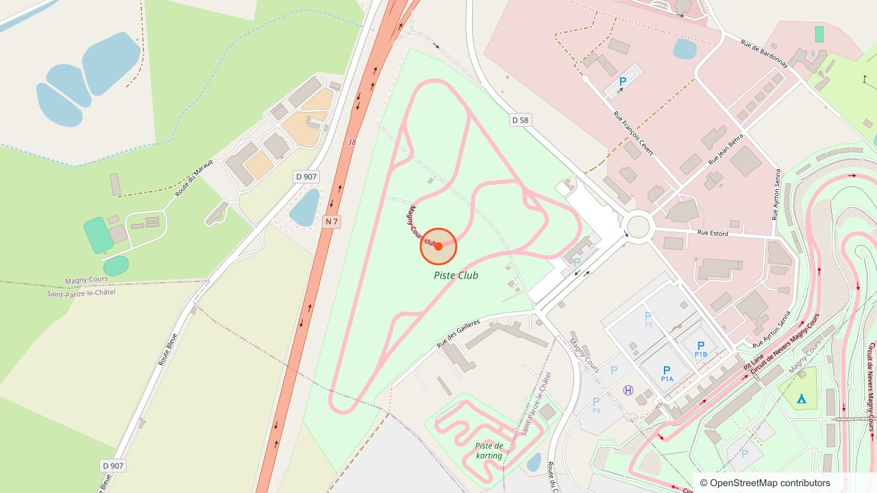 Circuit de Nevers Magny-Cours - Piste Club