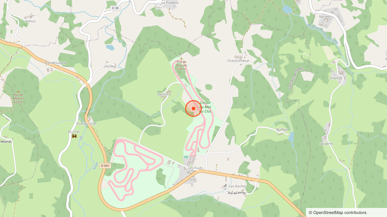 Circuit du Mas du Clos