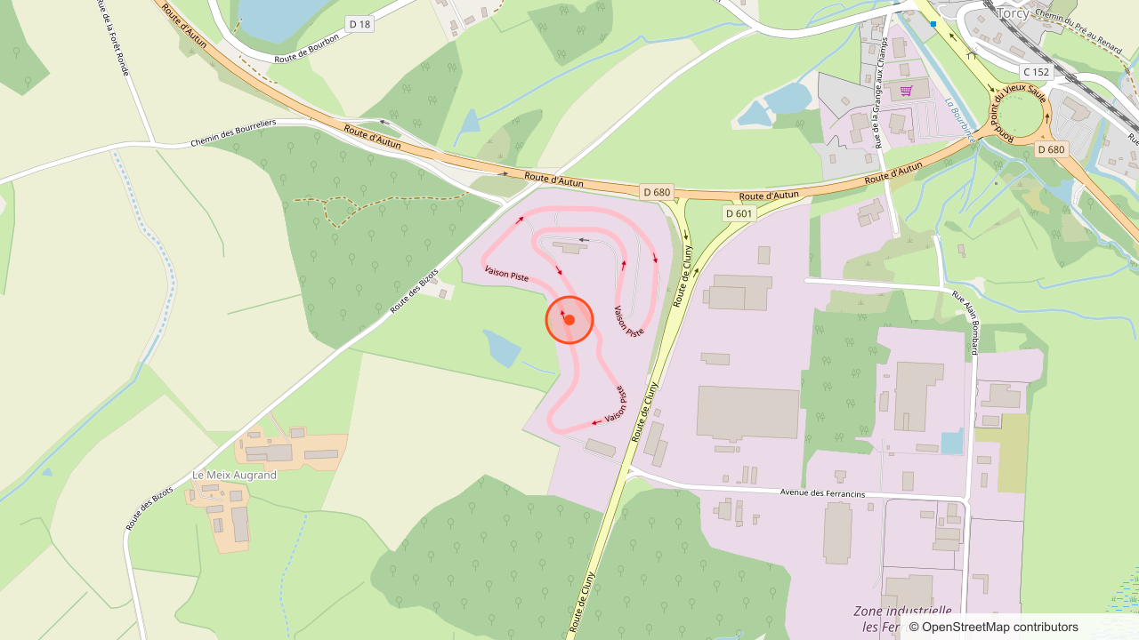 Circuit Vaison Piste